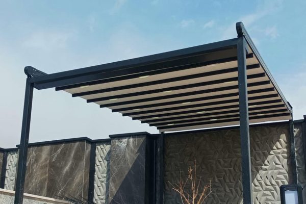 الاچیق-پارچه-ای-حیاط